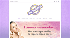 Desktop Screenshot of cosmeticoscontumarca.info